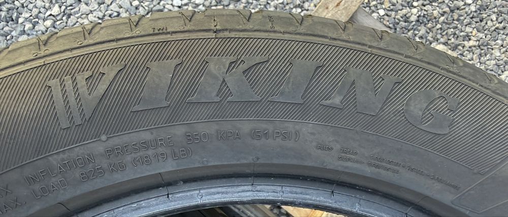 2бр 225/55/17 на 6мм с 24дот Викинг