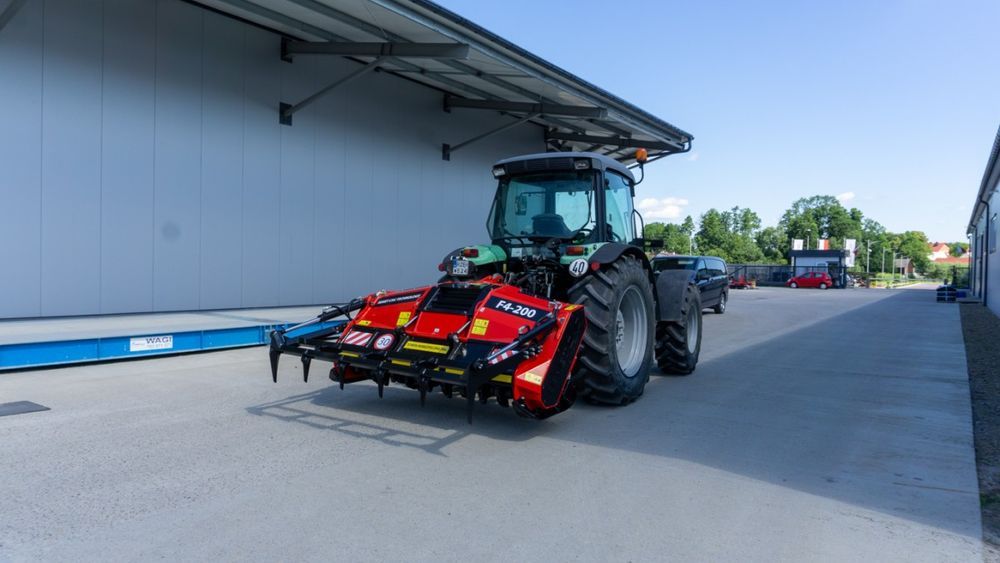 tocator forestier la tractor 150 cp, cu dinti widia
