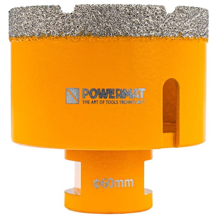 Carota diamantata 60 mm, pentru piatra, ceramica si granit, prindere