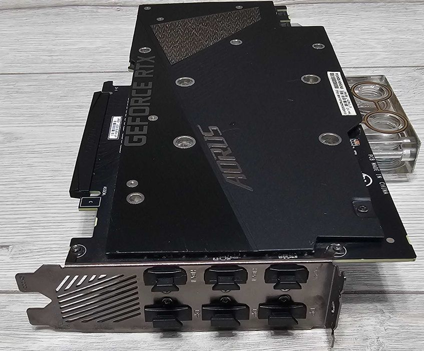 Placa video AORUS GeForce RTX 3080 XTREME WATERFORCE WB 10G Rev 1.0