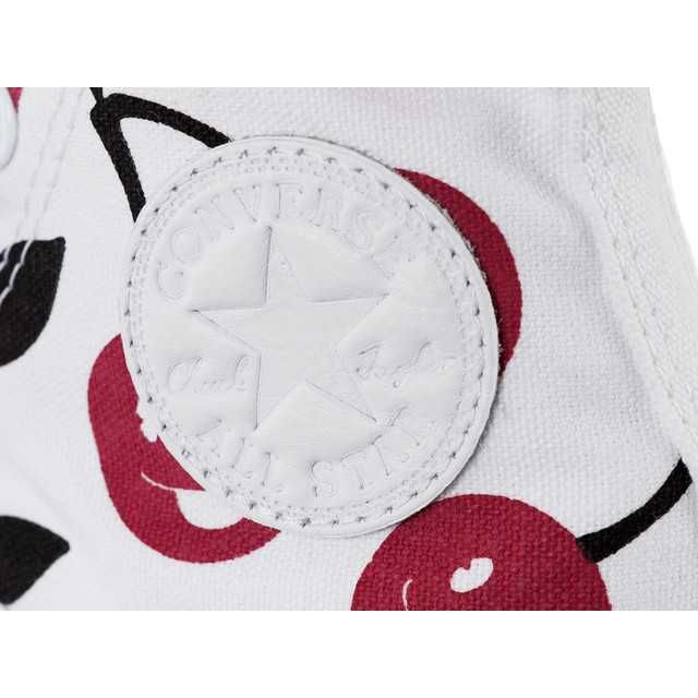 %ПРОМО% CONVERSE № 36/37 – Дамски кецове "CHERRY PRINT HI TOPS" нови