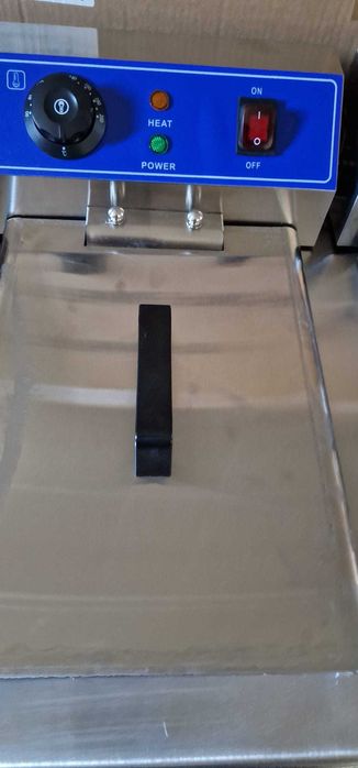 Friteuza electrica dubla 16l+16l cu robineti scurgereTRANSPORT GRATUIT