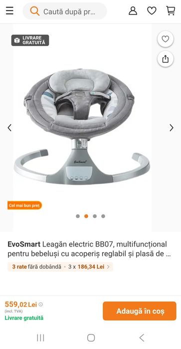 Balansoar electric Evosmart