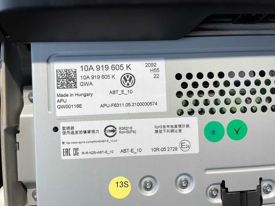 Централен Дисплей Мултимедия 10A919605K Volkswagen ID.3 E11 pro