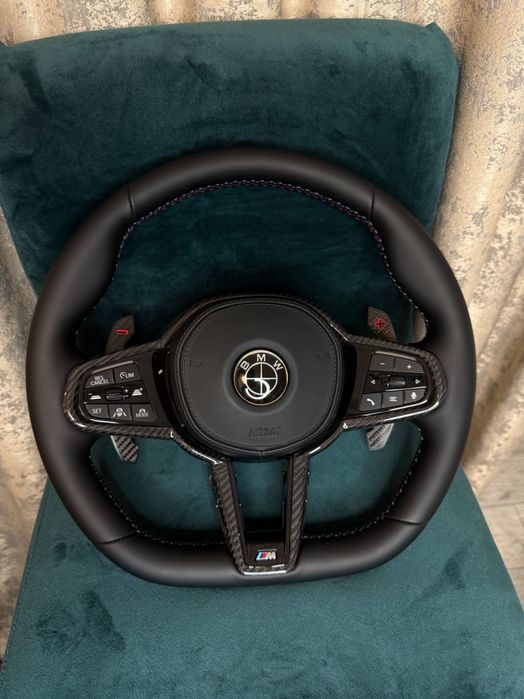 Volan M Sport Padele Vibrații BMW G20 G30 G11 G12 G22 G26 G15 G05 G06