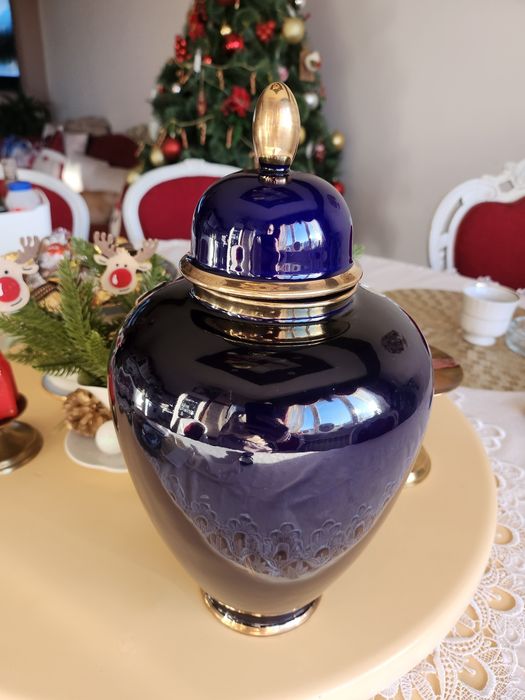 Ваза Кобалт и злато