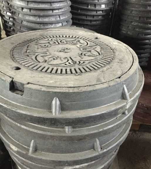 Люк чугунный колодец крышка Полимерный люк
