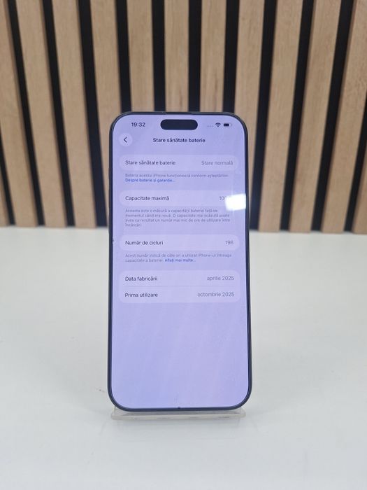 IPhone 16 Pro Max 1Tb 100% Baterie 196 Cicluri Factura/Garanție   #63