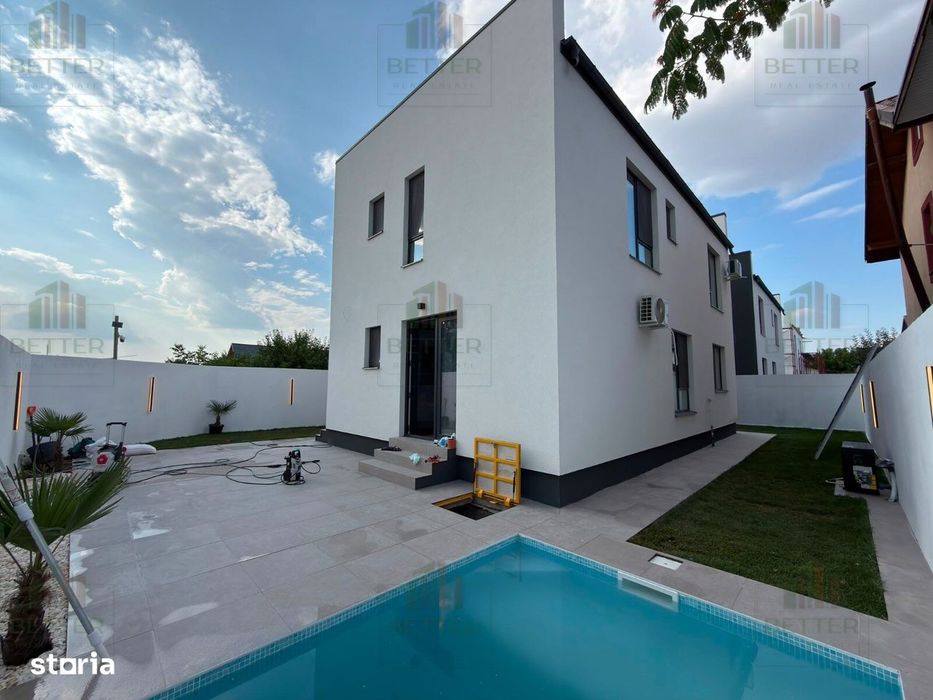 Vila Individuala - P+1E - 5 Camere - Piscina Incalzita - 3 Bai