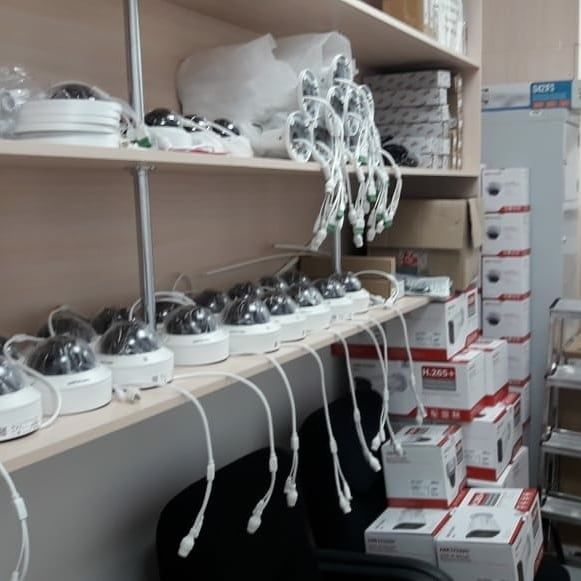 Видеонаблюдение.