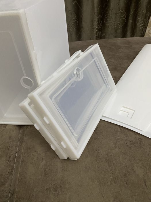 Пластиковые коробки для обуви