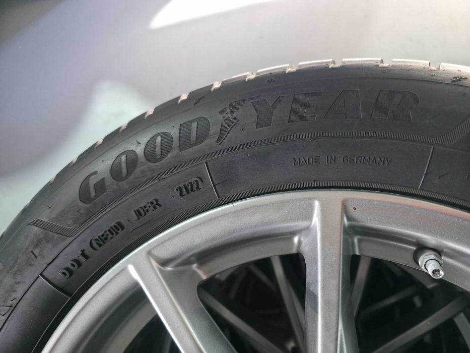 4 ROTI Complete JANTE + Anvelope IARNA - 225/55/17 GoodYear 2022 - CA NOI - OEM BMW X1 X2 - Seria 5 G30 - Seria 4 G26 - BMW i4 - CA NOI