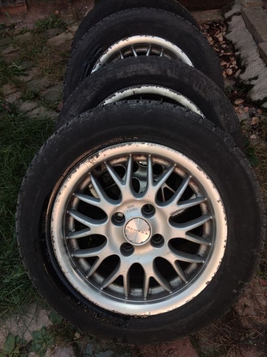 Jante aliaj Suzuki Swift, cu anvelope iarna 165/70/r14 900 ron