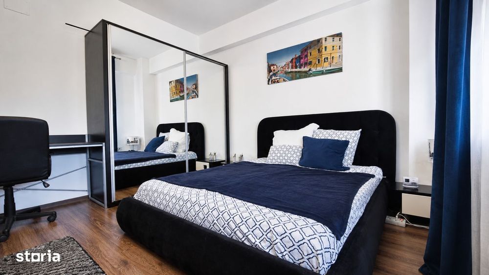 Apartament 1Camera Bloc Nou, Palas - Central, etaj 7, 2017 mobilat — fotografia 1
