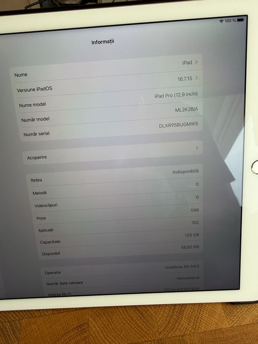 Ipad pro  12,9 …