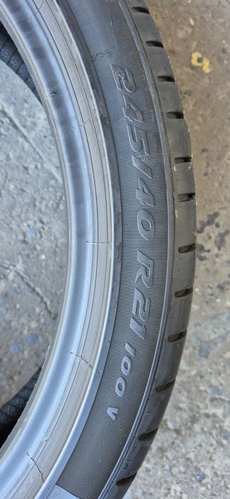 4 anvelope vara Pirelli,fata 245/40/21,spate 275/35/21.Pretul este pe bucata.