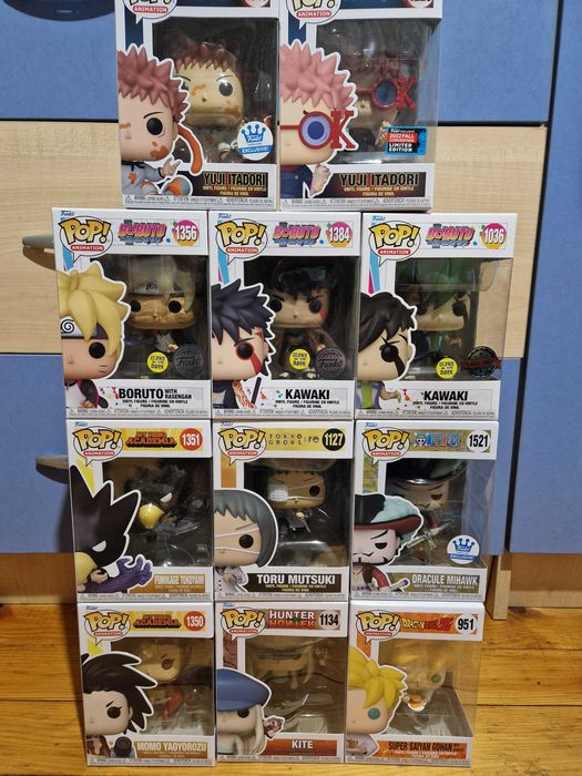 Funko POP - Anime Exclusives - Boruto/ Jujutsu Kaisen / One Piece