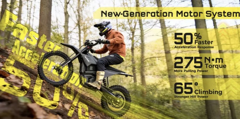 Електрически Pit bike Valtinsu EM5 Ultra 8KW 72V/25AH Samusng