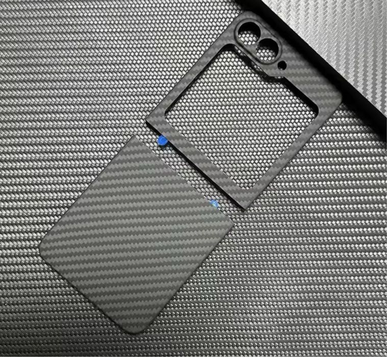 Samsung Z FOLD FLIP 6 Husa Super Slim 0,2 Carbon Kevlar Fata Spate