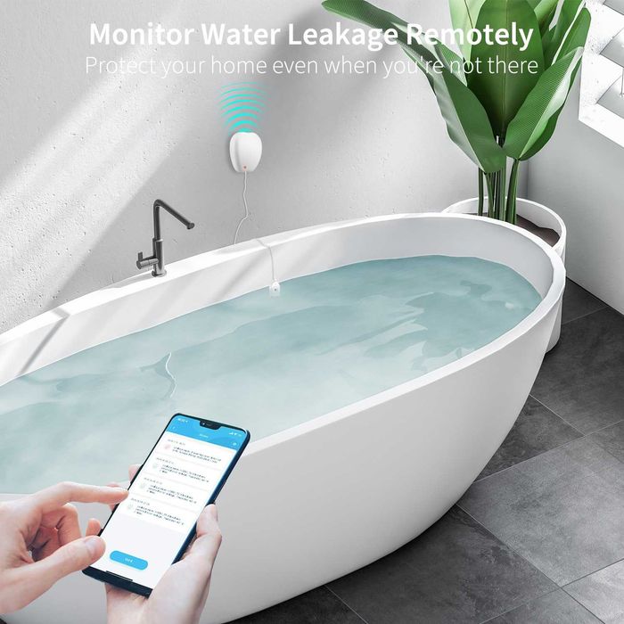 senzor smart apa wifi simplu /cu sonerie, wifi/zigbee, TUYA