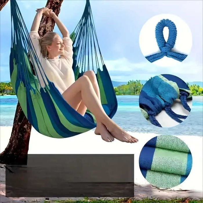 Leagan scaun suspendat balansoar gradina textil bumbac 100x80cm 40lei, 115x85cm 45lei, 130x100cm 50lei  100x90cm nylon 20lei, 150x120cm albastru 30lei
