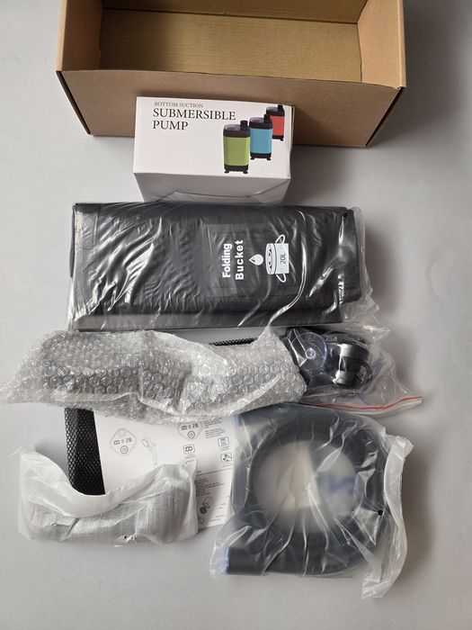 Преносим къмпинг душ Mytrix, 6000mAh помпа, дисплей и 20L кофа