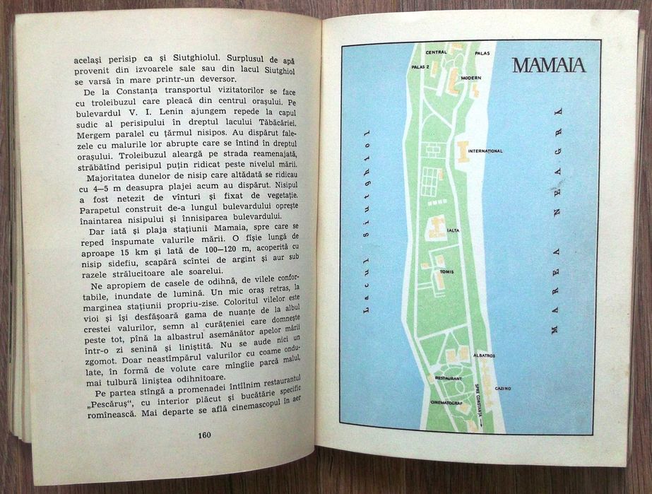 Constanta si imprejurimile ei - 1960 - 316 pag cu fotografii si harti