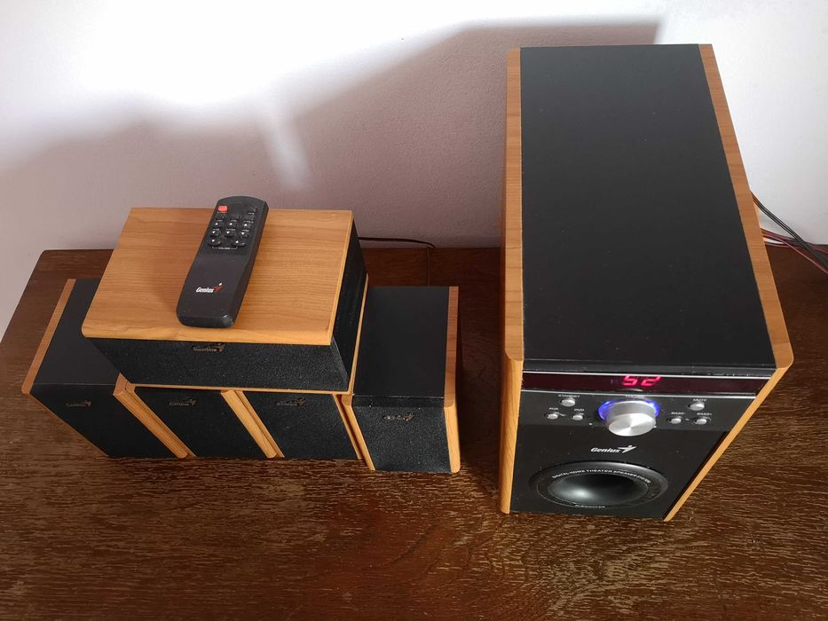 Sistem Audio Boxe Genius 5.1 SW-HF 4000, 100W
