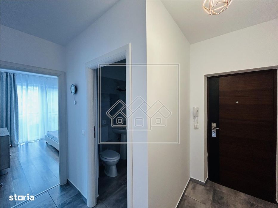 Ap decomandat, mobilat modern, cu 2 camere, balcon mare - City Residen