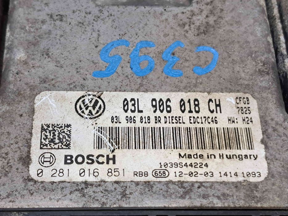 Calculator motor ECU Skoda Superb II Combi (3T5) Facelift [Fabr 2009-2