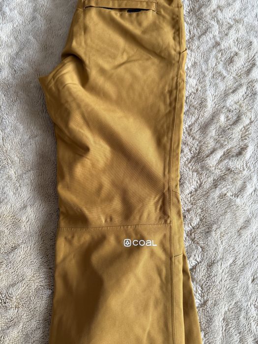 Pantaloni femei schi Snow Coal Ferris Golden Brown marime XS