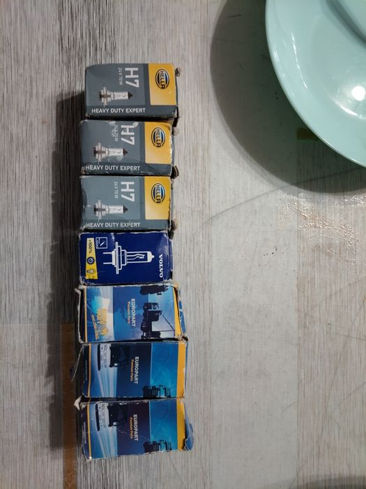 Becuri H7 24 v becuri frana/poziție semnalizare role taho