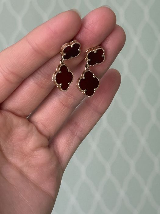 Золотые серьги 585