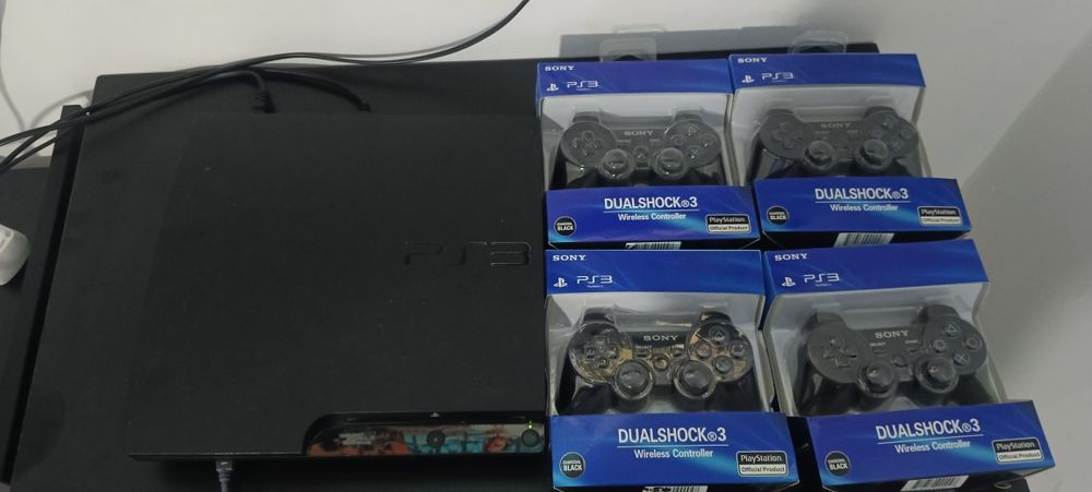 Ps3 playstation 3 slim 4 ta yangi joystick