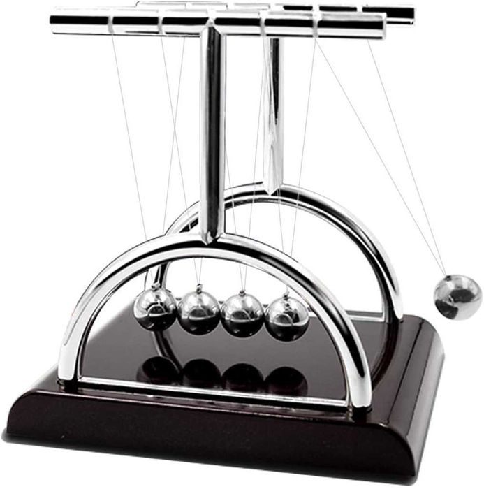 НОВА ЛЮЛКА НА НЮТОН.Блъскащи Топчета Люлката на Нютон.Перпетуум мобиле