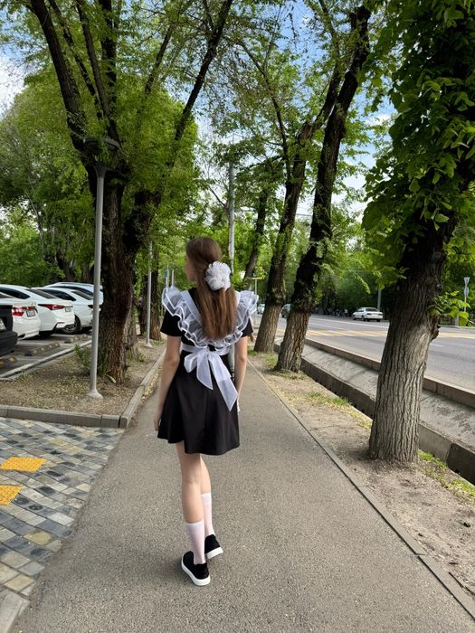 Школьный фартук на девушку