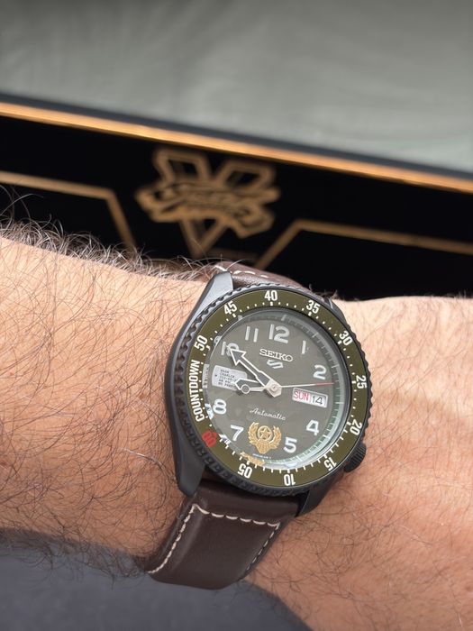 Seiko 5 Sports - Street Fighter Limited edition-  Guile