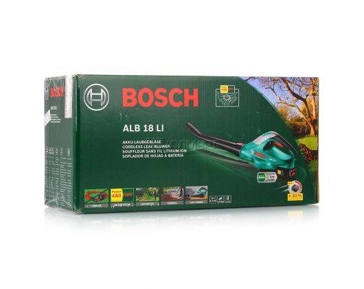 Аккумуляторная воздуходувка BOSCH ALB 18 Li
