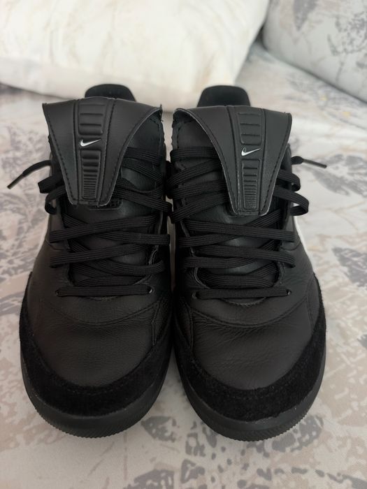 Ghete de fotbal, Premier III U TF, Piele naturala, Negru,40,5