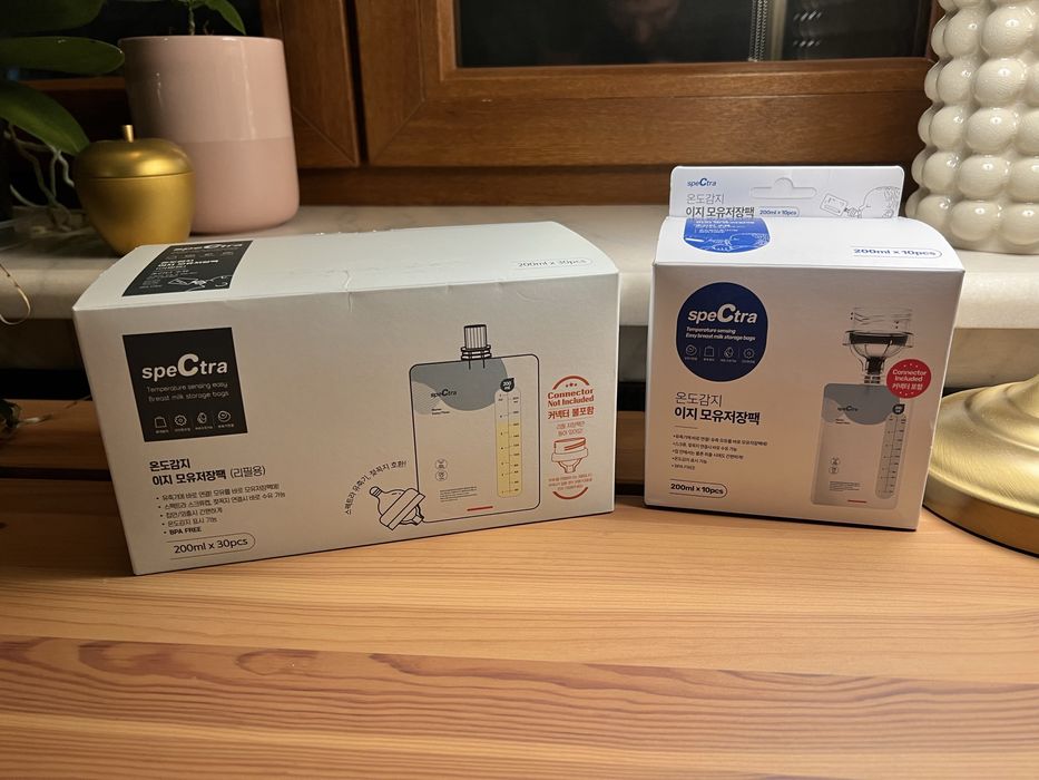 Pungi colectare lapte Spectra - 40 buc plus conector