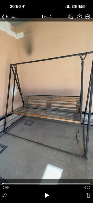Качеля сотилади холати зур. Битта краска килсайиз янги булади.