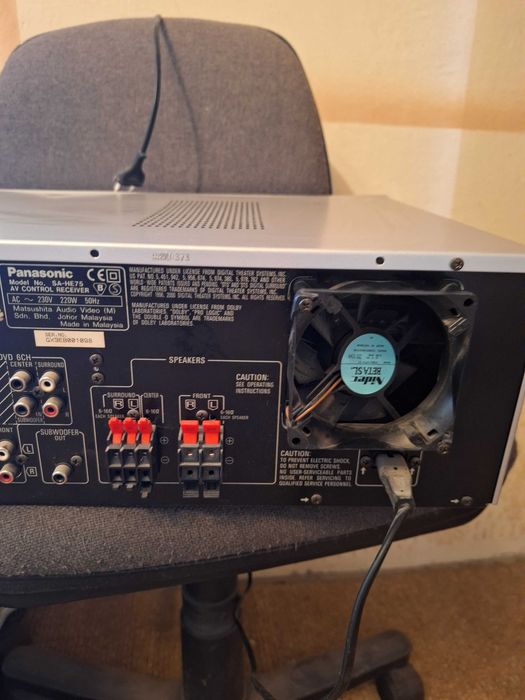 Ресийвър  PANASONIC, SA-HE75 - работещ!