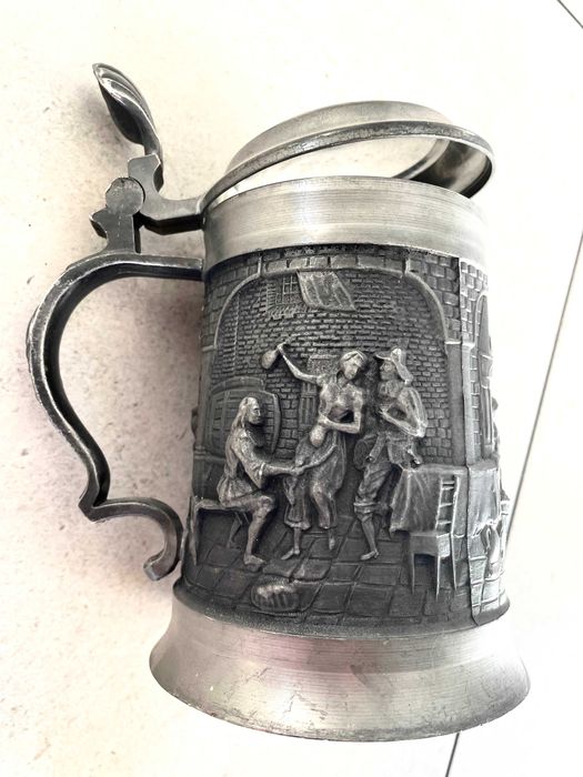 Halba bere vintage Germania din zinc 500ml