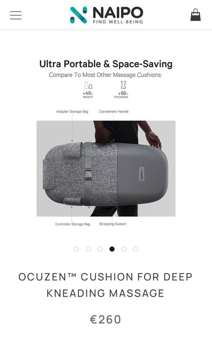 Масажен уред Naipo oCuZen S