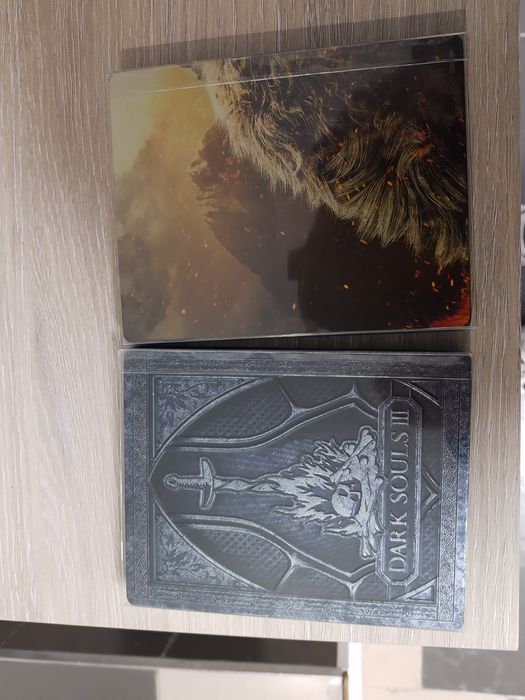 Dark Souls 2 & 3 steelbook PS4
