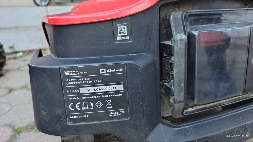 Robot de tuns iarba Einhell Freelexo