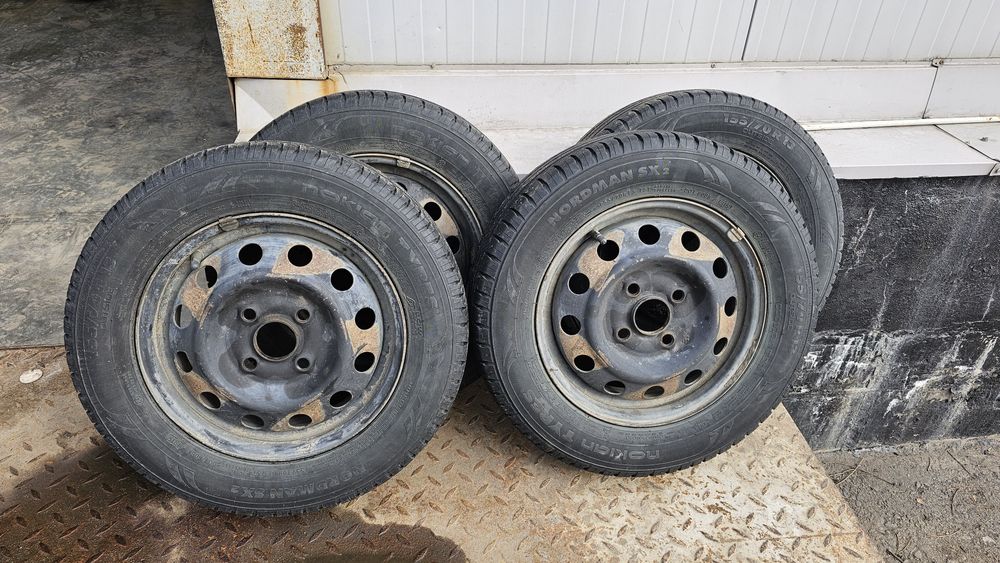 Продам диски с резиной в сборе 155/70 R13