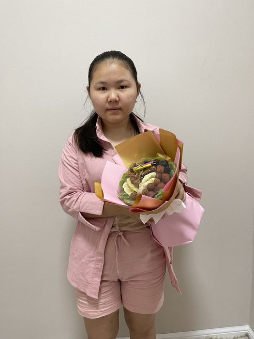 Букет съедобный из сухофруктов