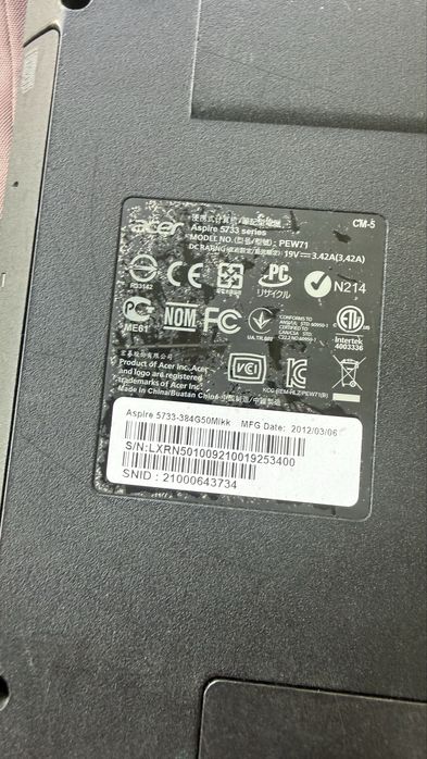 Продам ноутбуки Toshiba, Aser, Dell