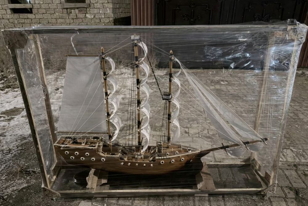 Корабль ручной работы